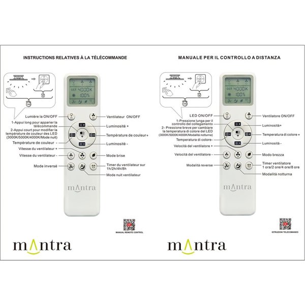 Ventilador de techo tipo plafón LED ONA negro madera Ø700mm 18W 2520lm CCT 3000-5000K motor DC silencioso