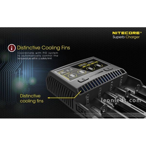Chargeur de batteries Nitecore SC4 4...