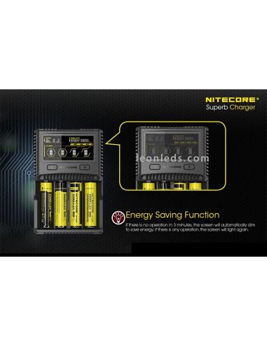 Nitecore SC4 Batterieladegerät 4...