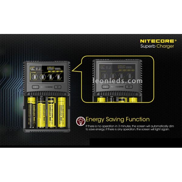 Nitecore SC4 Batterieladegerät 4...