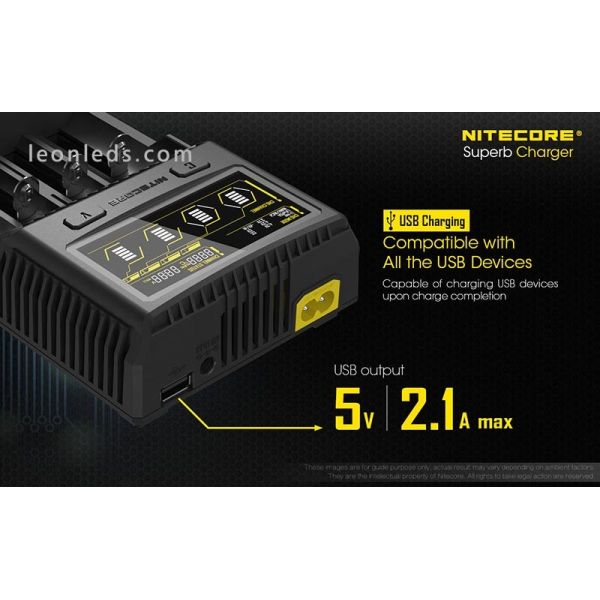 Nitecore SC4 Batterieladegerät 4...