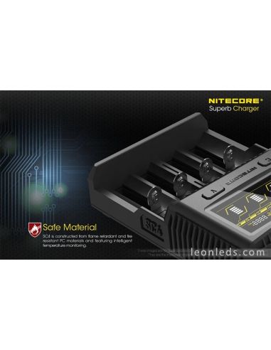 Cargador de Baterias Nitecore SC4 4...