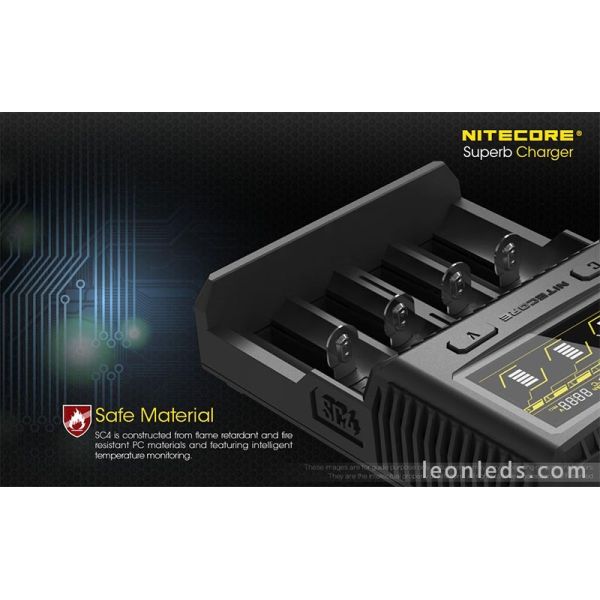 Nitecore SC4 Batterieladegerät 4...
