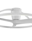 Plafón Ventilador LED NEPAL II grande blanco Ø1000mm 44W CCT 3000-5000K 4000lm DC