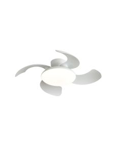 Ventoinha LED ALOHA II, branco, Ø830mm, 40W, 4200lm, temperatura de cor 3000-5000K, motor silencioso de 25W DC