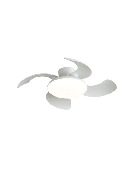 Ventilateur Ventilateur LED ALOHA II, blanc, Ø 830 mm, 40 W, 4 200 lm, température de couleur 3 000-5 000 K, moteur silencieux C