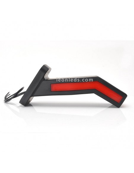 Cuerno Trasero LED Neon 3 Funciones 12V - 24V Was 1165L 1166P | LeonLeds