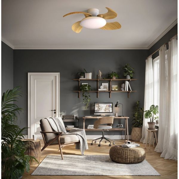 Plafonnier ventilateur LED ALOHA II...