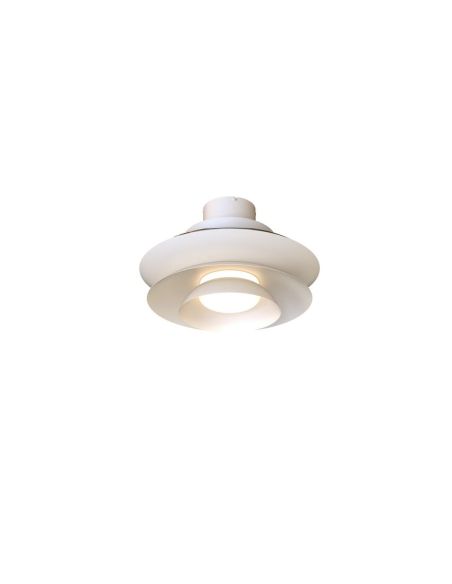 Ventilador tipo plafón moderno con aspas retráctiles LED ACONCAGUA blanco Ø1060mm 20W 2520lm CCT 3000-5000K DC