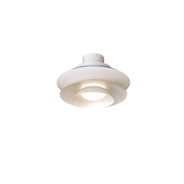 Ventilateur de plafond moderne à pales rétractables, LED ACONCAGUA blanc Ø1060mm 20W 2520lm CCT 3000-5000K DC
