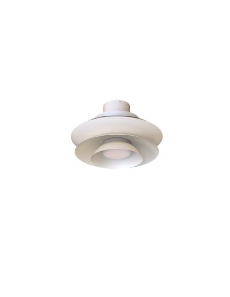 Ventilateur de plafond moderne à pales rétractables, LED ACONCAGUA blanc Ø1060mm 20W 2520lm CCT 3000-5000K DC