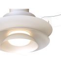 Ventilador tipo plafón moderno con aspas retráctiles LED ACONCAGUA blanco Ø1060mm 20W 2520lm CCT 3000-5000K DC