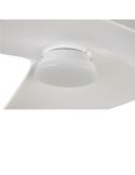 Ventilateur de plafond ONA LED, blanc, Ø700 mm, 18 W, 2520 lm, température de couleur 3000-5000 K, moteur CC silencieux