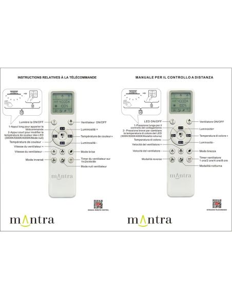 Ventilador de techo tipo plafón LED ONA blanco madera Ø700mm 18W 2520lm CCT 3000-5000K motor DC silencioso