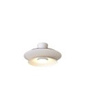 Ventilador tipo plafón moderno LED PATAGONIA 2D blanco Ø500mm 33W 3000lm CCT regulable motor DC silencioso