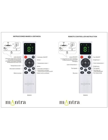 Ventoinha de teto LED, GLASS FAN S, branco transparente, Ø1060mm, 35W, 3000lm, CCT regulável, DC, silencioso