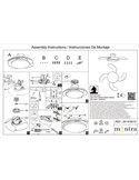 Plafonnier ventilateur LED ALOHA II blanc Ø830 mm, 40 W, 4200 lm, CCT 3000-5000 K, moteur silencieux 25 W CC
