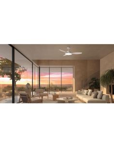 Ventilador de techo LED 36W RIGA II blanco Ø120cm DC 32W CCT regulable 3600lm con mando 2