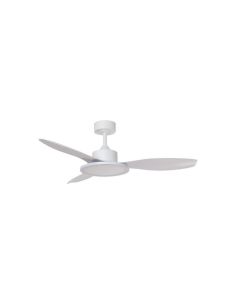 Ventoinha de teto LED RIGA II 36W, branco, Ø120cm, DC 32W CCT, dimerizável, 3600lm com controle remoto.