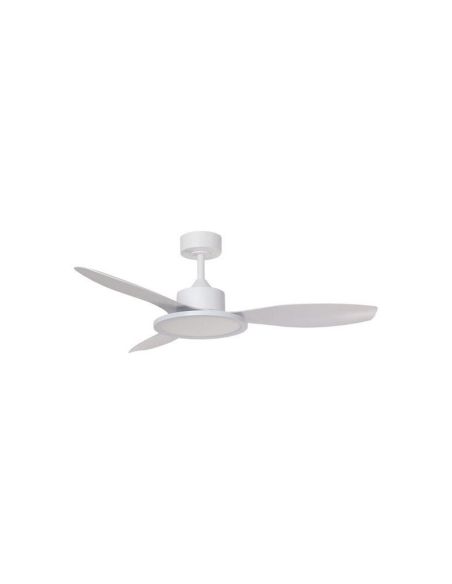 Ventilador de techo LED 36W RIGA II blanco Ø120cm DC 32W CCT regulable 3600lm con mando