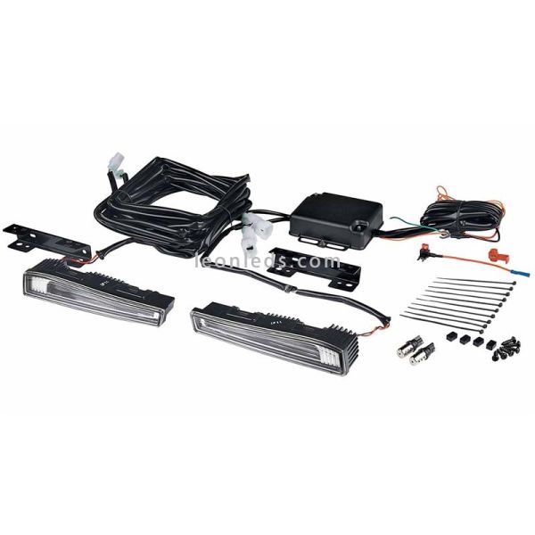 Kit completo de Luz Diurna LED de Osram LedDriving | Osram LED Diurna moderna homologada | LeonLeds Iluminación