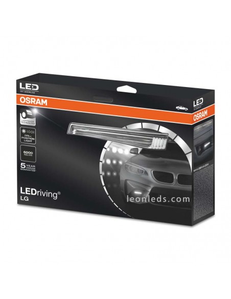 Kit lumière du jour LED Osram | Feux diurnes à LED Osram LED Driving | Lumière du jour LED approuvée par Osram | Éclairage LeonL