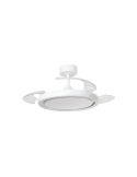 Ventoinha de teto CAPRI LED 32+8W CCT 3200lm Branco Ø107cm DC 35W com controle remoto