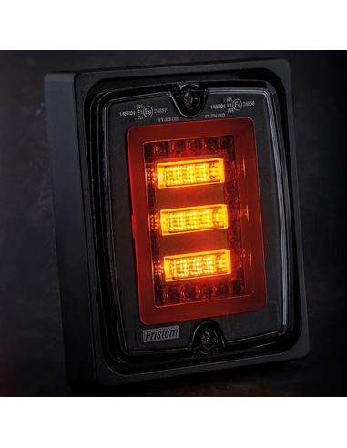 Lanterna traseira de LED embutida...