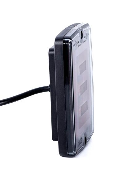 Lanterna traseira de LED FT-324 FR1 com moldura 12V-30V, luz de ré e de neblina R1 F1 AR