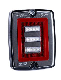 Feu arrière encastré à LED FT-324 12V-30V, feux de position, de recul et antibrouillard R1 F1 AR