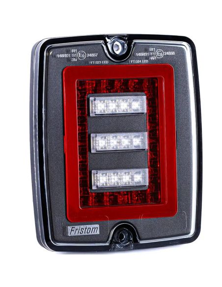 Piloto Trasero LED FT-324 Empotrable 12V-30V Posición, Marcha Atrás y Antiniebla R1 F1 AR