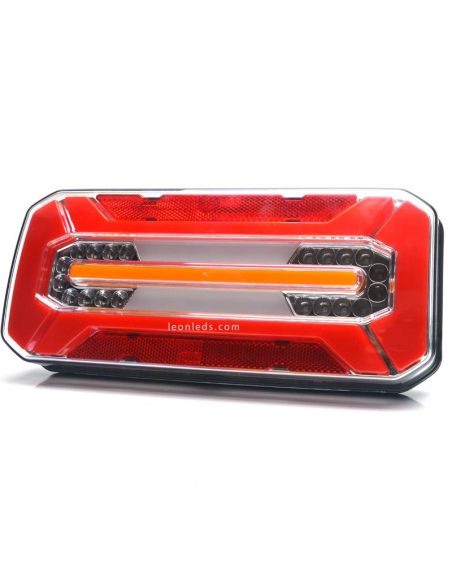 Piloto LED con intermitente progresivo sin triangulo con conector 7 Pin 1298 DD L/P Tyco | LeonLeds