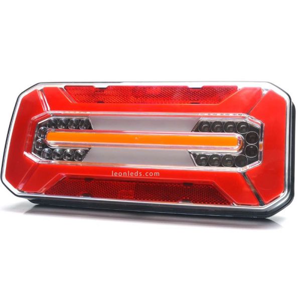 Clignotant à LED progressif sans triangle, connecteur 7 broches 1298 DD L/P Tyco | LeonLeds