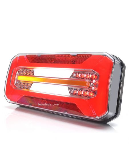 Piloto LED con intermitente progresivo sin triangulo con conector 7 Pin 1298 DD L/P Tyco | LeonLeds