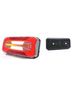 Piloto LED con intermitente progresivo sin triangulo con conector 7 Pin 1298 DD L/P Tyco | LeonLeds