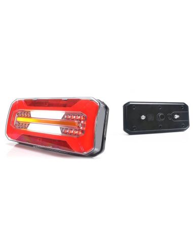 Piloto LED con intermitente progresivo sin triangulo con conector 7 Pin 1298 DD L/P Tyco | LeonLeds