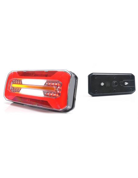 Piloto LED con intermitente progresivo sin triangulo con conector 7 Pin 1298 DD L/P Tyco | LeonLeds