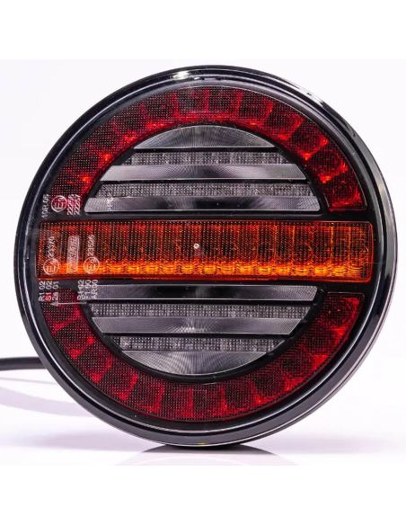 Piloto LED redondo con intermitente dinámico FT-213 Fristom | LeonLeds Iluminación