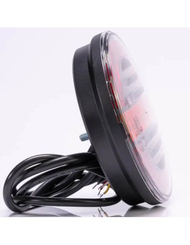 Lateral Piloto LED redondo con intermitente dinámico FT-213 Fristom | LeonLeds Iluminación