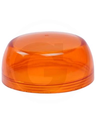 Abat-jour rotatif ambré Ø84 mm, pièce de rechange compatible 19202710 19311904 19175417