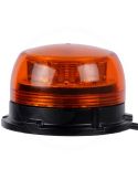 Mini LED ambre rotative 12 V/24 V homologuée R65 Ø84 mm montage en surface
