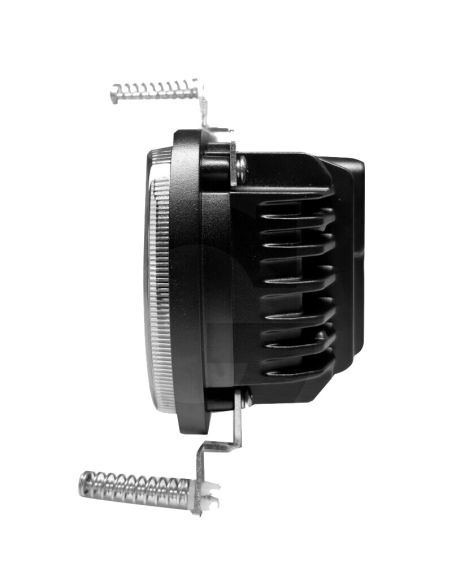 Phare de tracteur carré à LED H4 12V/24V homologué pour feux de route, feux de croisement et feux de position pour New Holland