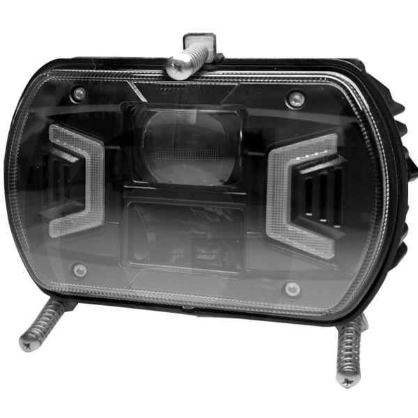 Faro LED Tractor H4 12V 24V Homologado Carretera, Cruce y Posición – Ovalado