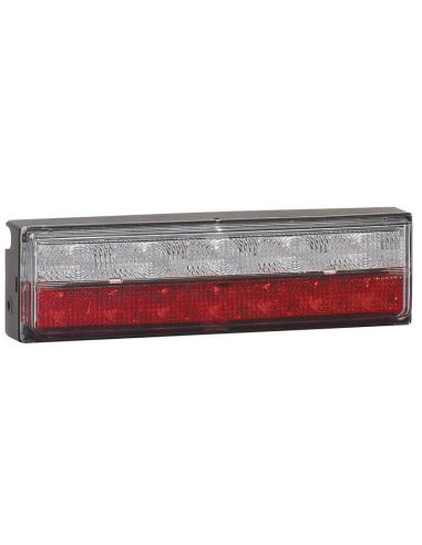 Luz traseira de LED para semirreboque Chereau, com indicadores de direção, posição e freio, conector CTL15 (1 unidade).