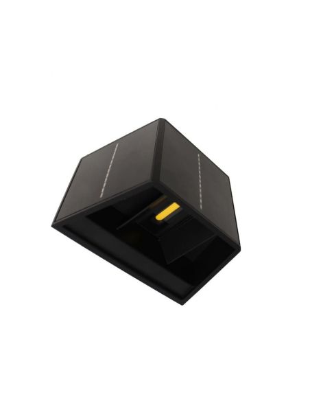 Aplique solar exterior LED VIO, luz arriba/abajo y sensor crepuscular 120Lm 4000K, IP54