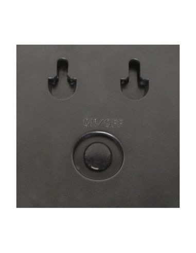 Luminária de parede externa solar VIO LED, com iluminação para cima/para baixo e sensor crepuscular, 120 lúmens, 4000K, IP54.