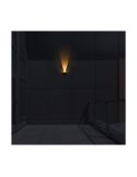 Aplique solar exterior LED VIO, luz arriba/abajo y sensor crepuscular 120Lm 4000K, IP54