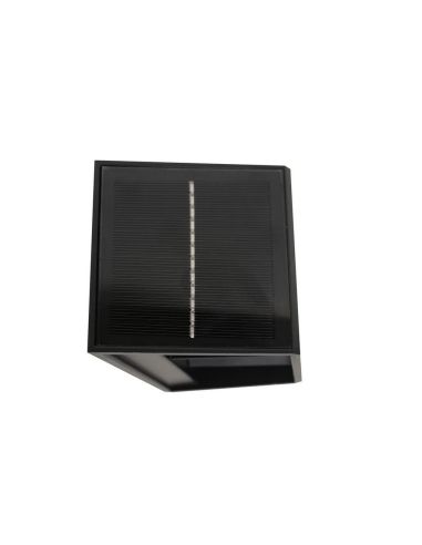 VIO LED-Solar-Außenwandleuchte, Auf-/Abwärtsbeleuchtung und Dämmerungssensor, 2,7 W, 120 lm, 3000 K, IP54