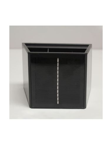 Luminária de parede externa solar LED VIO, com iluminação para cima/para baixo e sensor crepuscular, 2,7 W, 120 lúmens, 3000 K, 