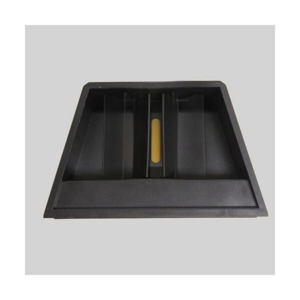 Applique murale solaire extérieure VIO LED, éclairage vers le haut/vers le bas et capteur crépusculaire, 2,7 W, 120 lm, 3000 K, 